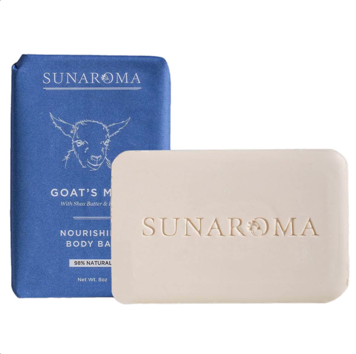 Sunaroma Goats Milk, Nourishing Body Bar Soap